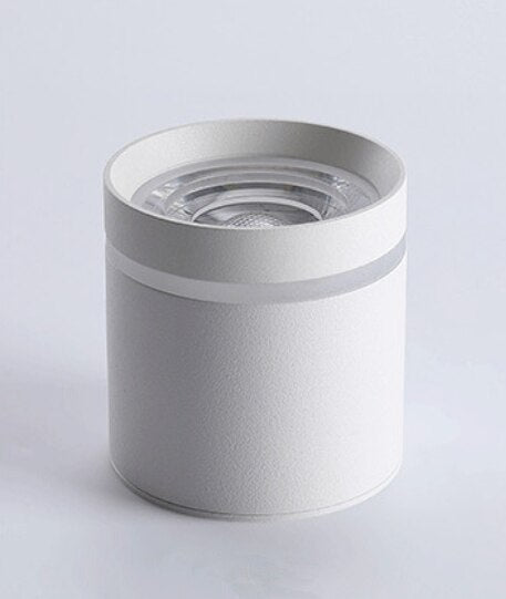 Dimmable Cylinder LED Downlights 10W 12W 15W 18W COB LED Ceiling Spot Lights AC85~265V LED Background Lamps Indoor Lighting