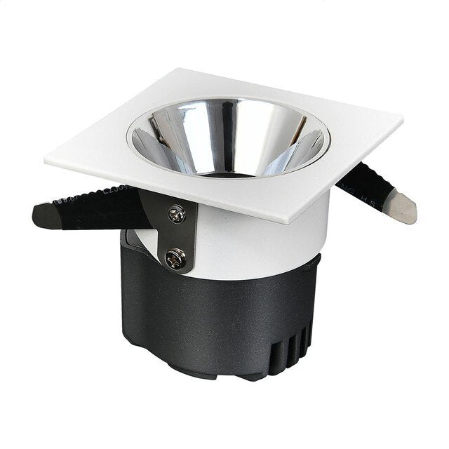 Dimmable LED Downlight Anti-Glare led Ceiling Lamp 7w 12w 18w LED Spot Lighting Bedroom Kitchen led Recessed Downlight AC85-265V