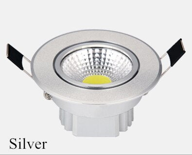 Dimmable Led Downlight Light Angle Adjustable COB Ceiling Spot Light 3w 5w 7w 9w 12w 15w Ceiling Recessed Lights AC85-265V