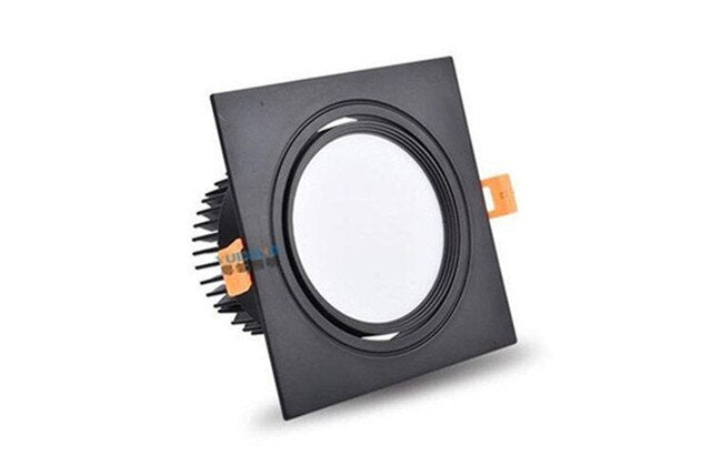 Dimmable Recessed LED Downlights 9W/12W/15W Epistar Chip Aluminum COB Spot Lights Ceiling Lamp AC90-260V For Home illumination