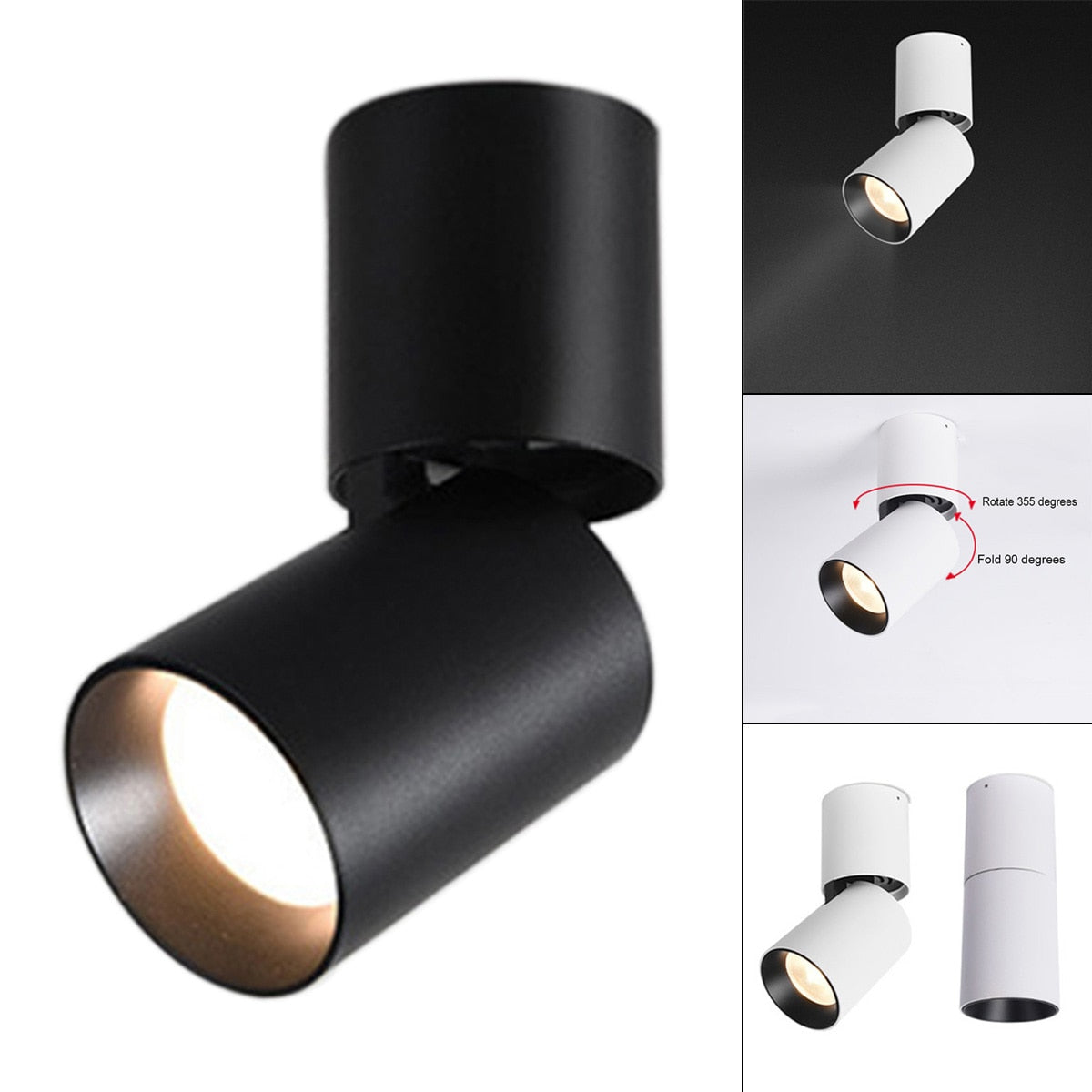 Folding Rotation LED Downlight Ceiling Spot Lights LED Wall Lamp for Indoor Lighting