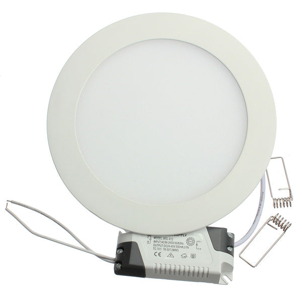 LED Ceiling Recessed Grid Downlight / Slim Round/Square 3W/4W/ 6W / 9W / 12W /15W/ 25W Panel Light Dimmable Ultra-thin