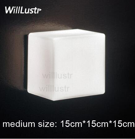 Willlustr Cubi Wall sconce Lamp Ufficio Stile design Modern light hotel restaurant bar doorway porch novelty vanity lighting