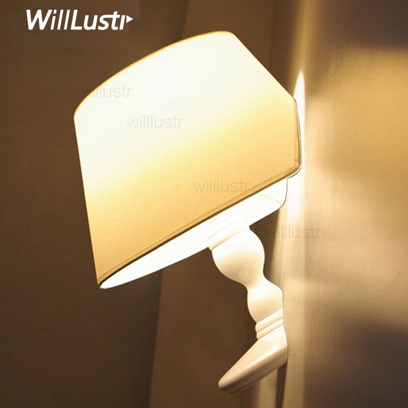 Titanic wall lamp modern light sconce by Fluke bedroom foyer study office restaurant hotel sitting dinning room novelty lighting