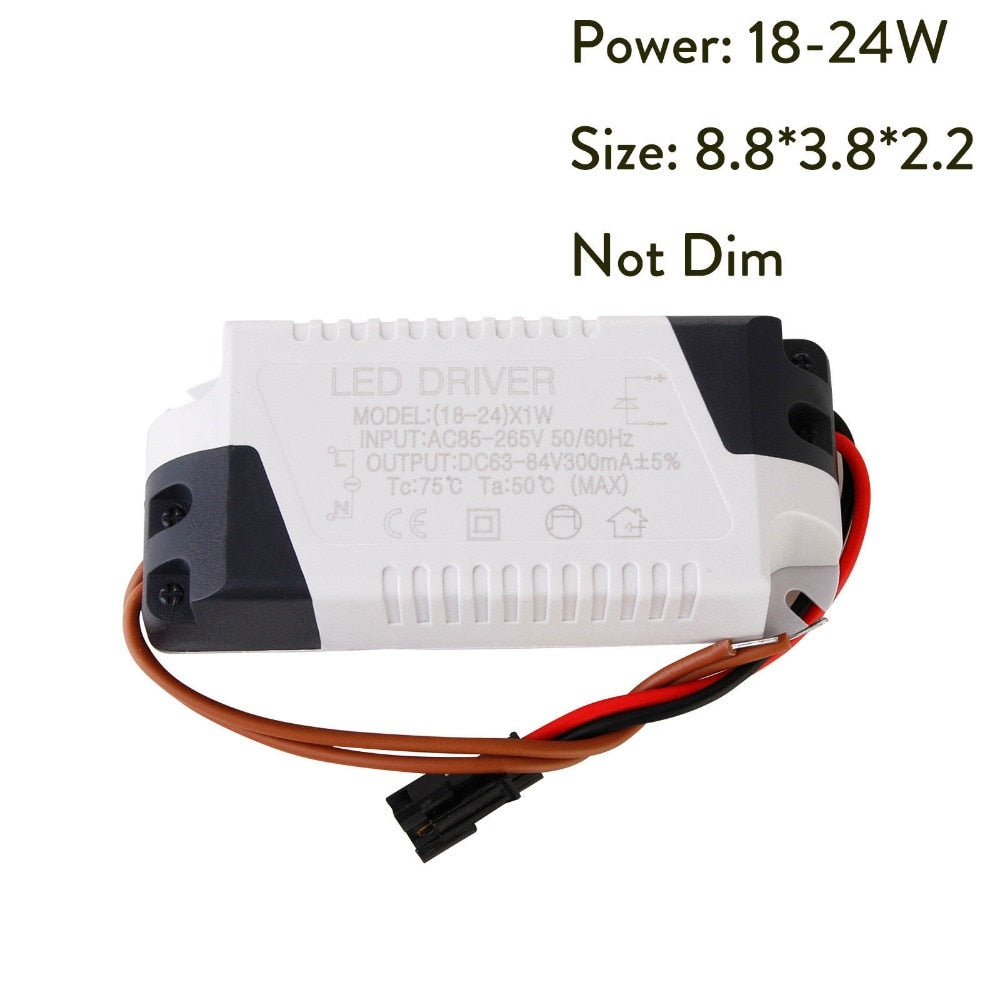 Power Supply Light Transformer LED Constant Driver 85-265V for LED Ceiling Downlight Lighting