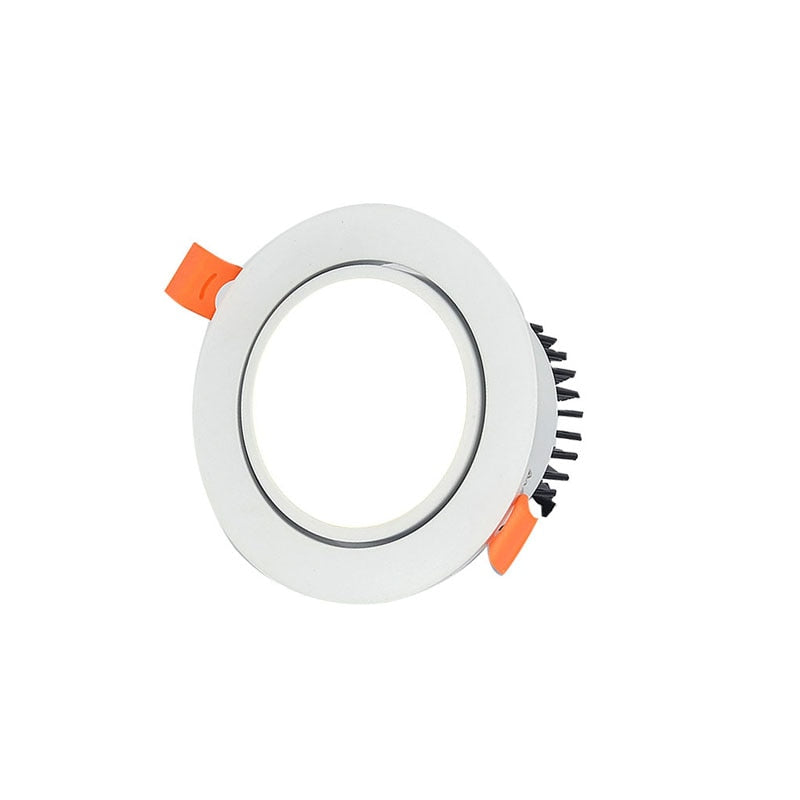 Led Downlight 220v 110v Ceiling Light 3W 5W 7W 9W 12W 15W Recessed Down light Round Led Panel Light Spotlight Indoor Lighting