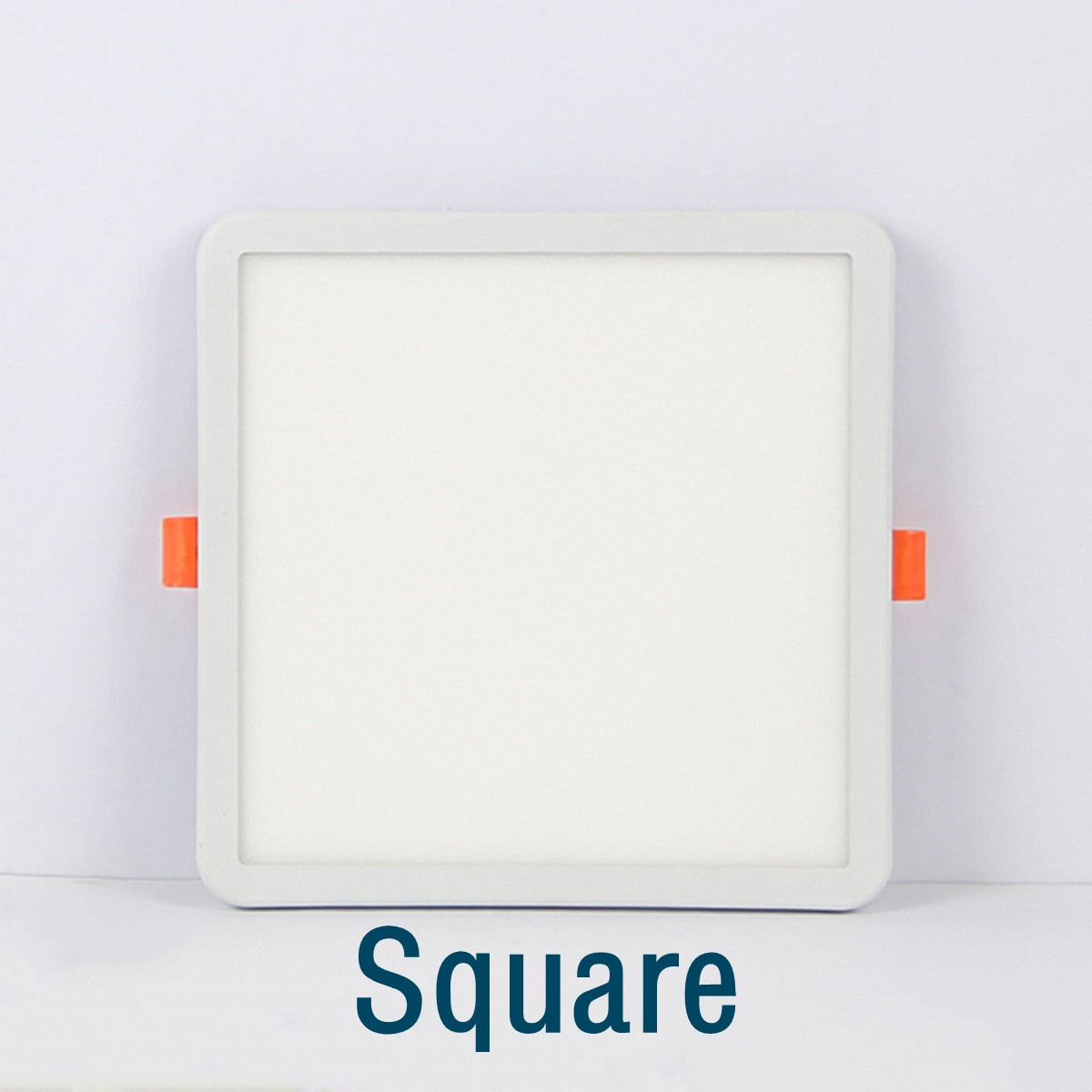 Round Square Ultra thin LED Panel Light Recessed Downlights 6W 8W 15W 20W AC 220V 230V Indoor lighting Ceiling Lamp