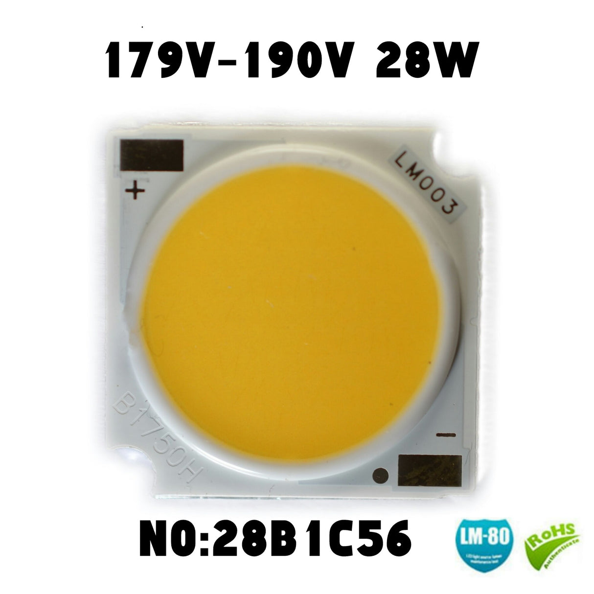 1PCS 19MM COB Warm white natural white RA CRI 80 led Wall Lamps Headlamps Spotlights Ceiling Lights Downlights