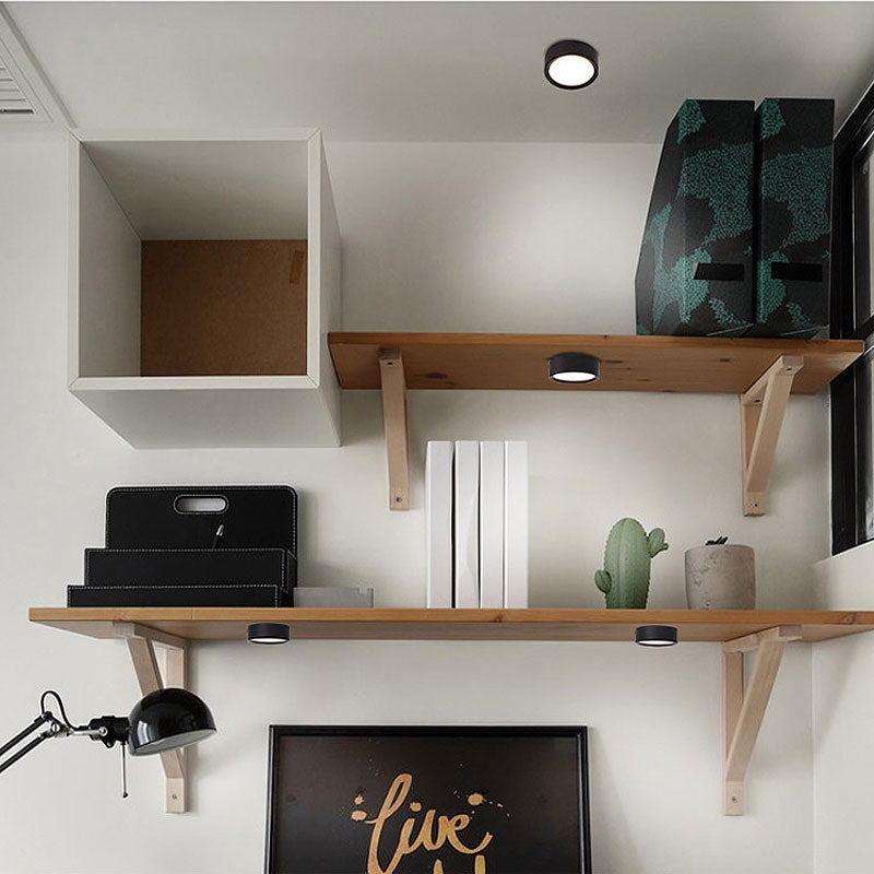 Surface Mounted LED Downlight 5W 7W 9W 12W 15W 18W 220V Ceiling Lamps Ultra Thin Driverless LED Spot Lights Book Rack Lighting