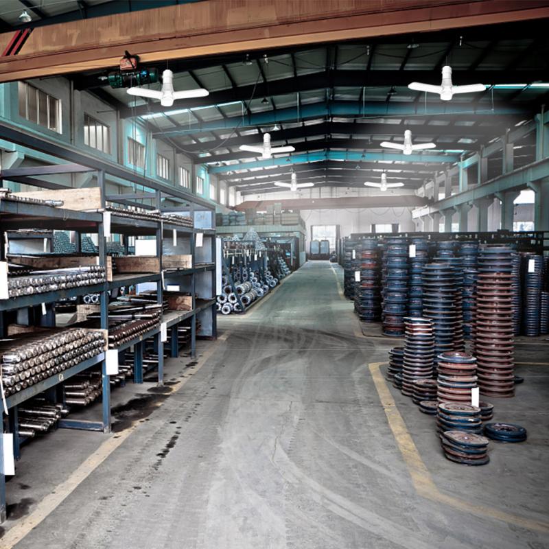 Bright Garage Light White Light Adjustable Panels Led Lamp E27 Ceiling Folding Fan Install Lamp Garage Living Room High Quality