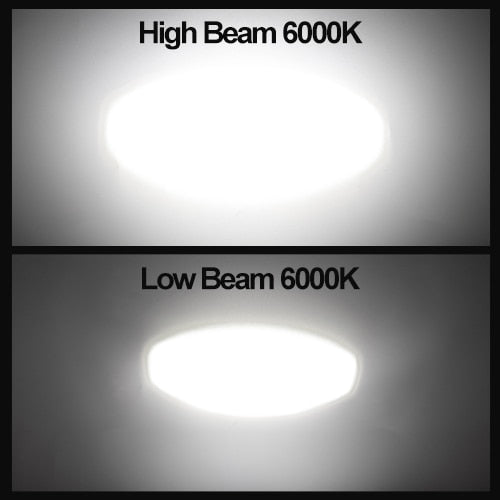 10000Lm H4 LED Moto H6 BA20D LED Motorcycle Headlight Bulbs CSP Lens White Yellow Hi Lo Lamp Scooter Accessories Fog Lights 12V