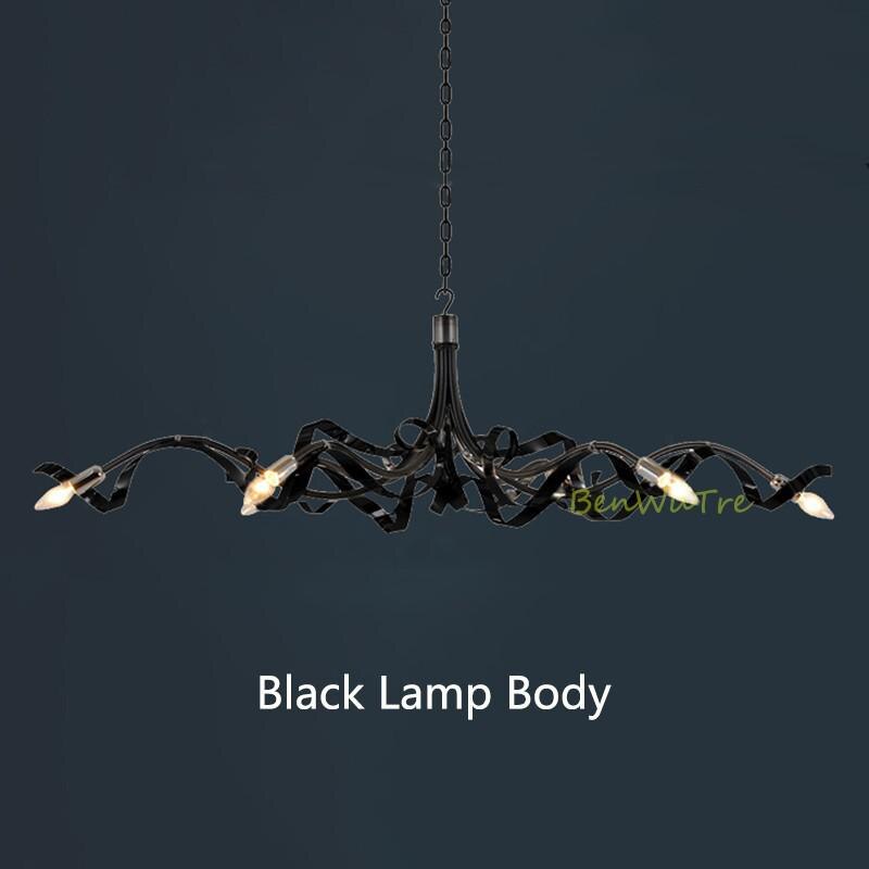 Living Room Postmodern Luxury LED Chandelier Lighting Novelty Dining Room Island Metal Bedroom Villa Lobby Home Art Hanging Lamp