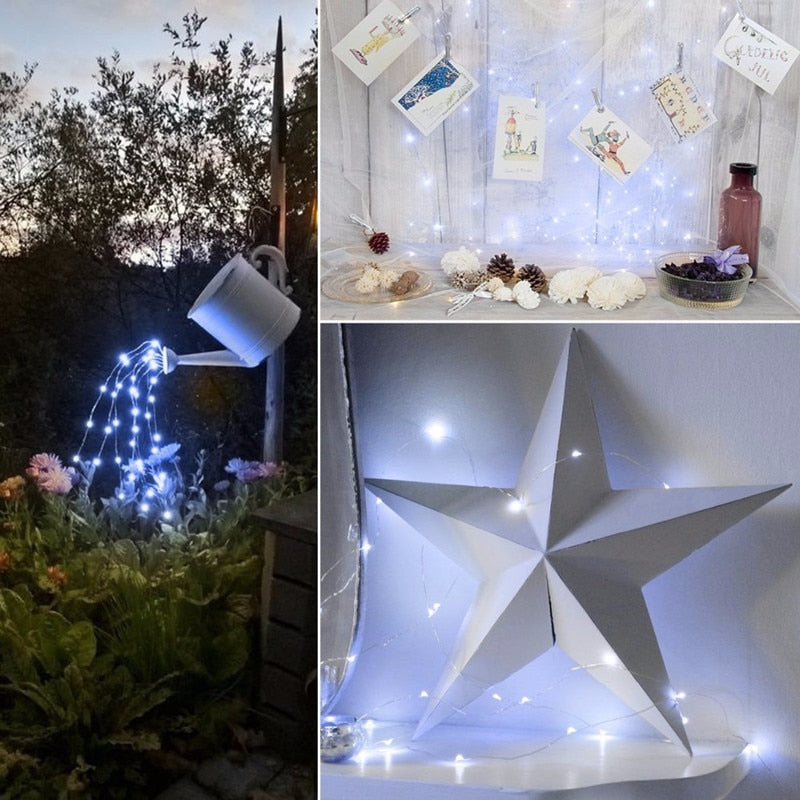 Solar LED Light Outdoor Garden Waterproof Fairy Garland String Lights Christmas Party Solar Power Lamp Decoration 12/22/32/42 M
