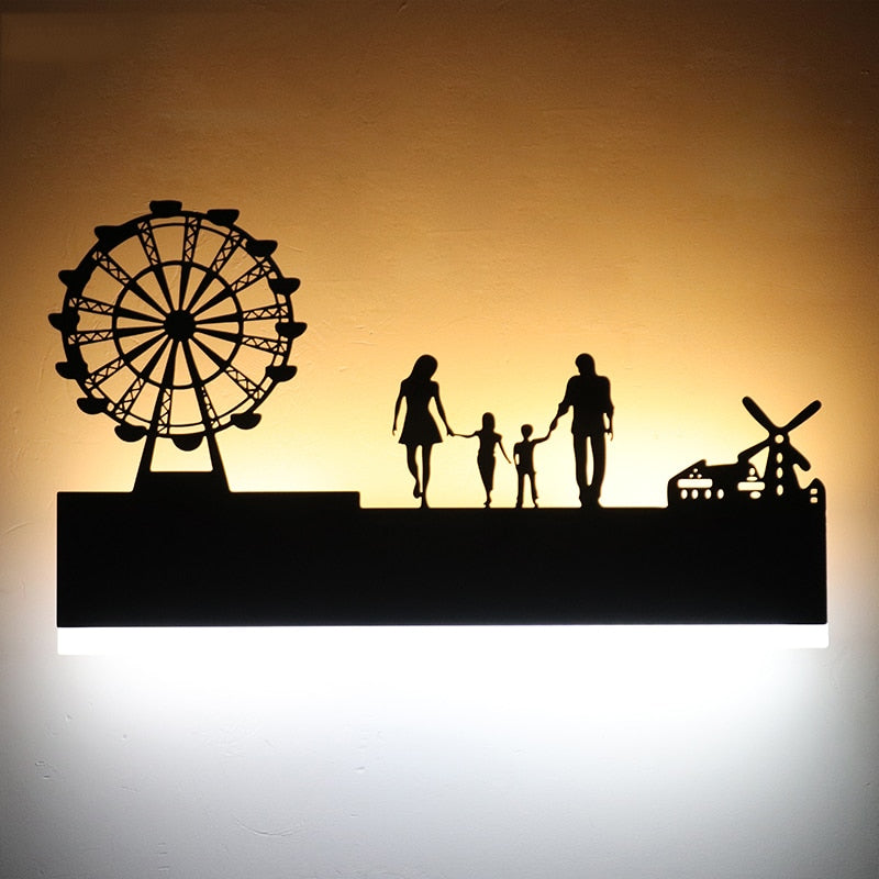 Elephant Decoration LED Wall Lamps Bedroom Animal Nordic Modern Living Room Fixture Indoor Lighting Sconce Floor Lamp Minimalist