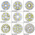 LED SMD Chip 3W 5W 7W 9W 12W 15W 18W 24W 30W 36W Brightness Light Board For LED Bulb Light downlight Ceiling PCB With LED