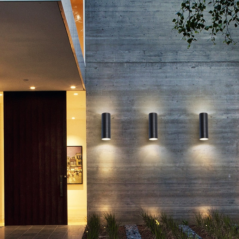 Waterproof Home Decor 6W 12W 18W 220 230V COB LED Wall Lamp Wall Light for Indoor Outdoor Porch Street Path Lighting