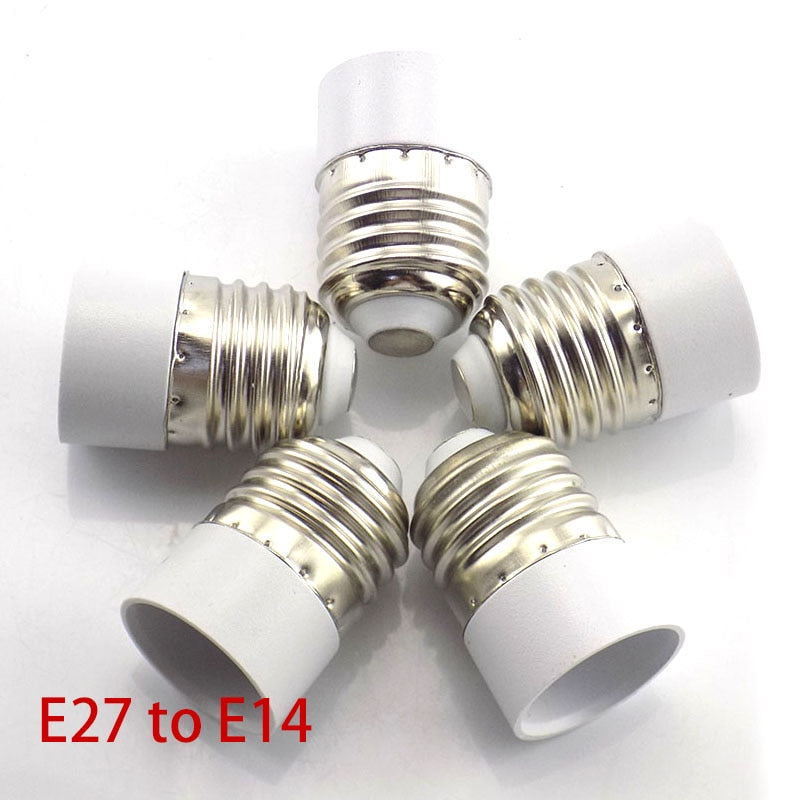 LED bulb Converter E27 TO E14 Lamp bulb base Holder E14 female E27 male Adapter Conversion Socket Socket Adapter