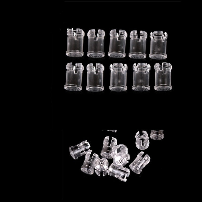 Clear Plastic LED Light Emitting Diode Lampshade Protector 10/20pcs 3mm 5mm