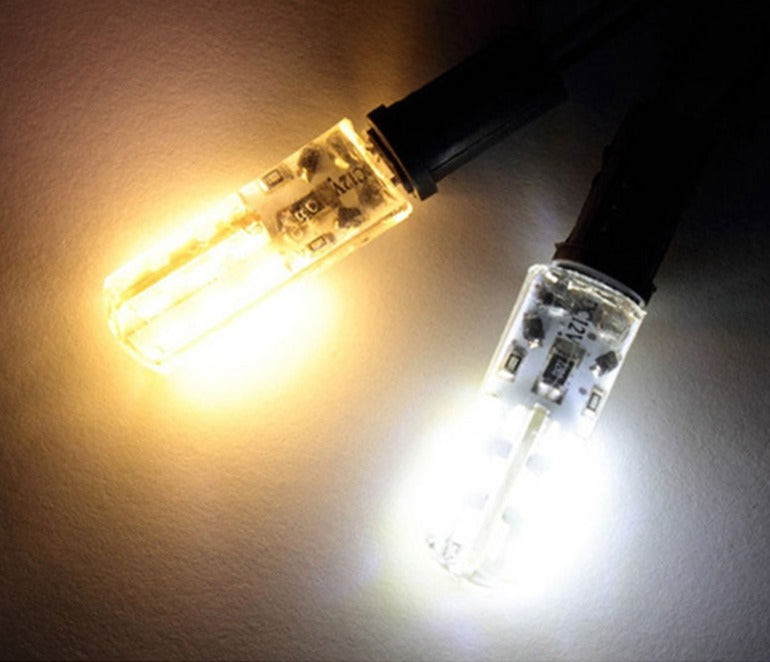 10PCS LED G4 Bulb Mini Corn Bulb DC12V AC/DC12V 220V 24LED/48LED/64LED Cold/Warm White 1W LED or 10W Halogen