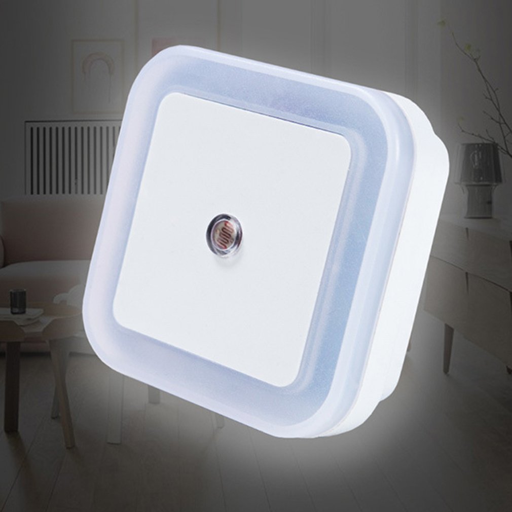 Intelligent LED Induction Lamp Square Shape Wall Light Night Light Automatic Switch Light Sensor Bedroom Household Supplies