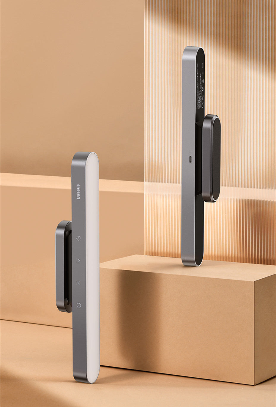 Hanging Magnetic LED Table Lamp, Dimming Desk Lamp Rechargeable Cabinet Light For Bedroom Kitchen