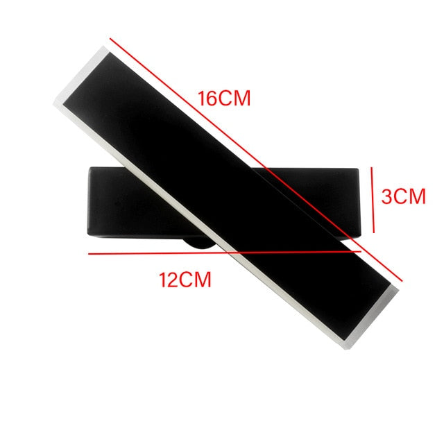 Nordic simple Wooden LED Wall Lamp Modern Adjustable Lighting bar restaurant Living room Porch Wall Lamps Corridor decor