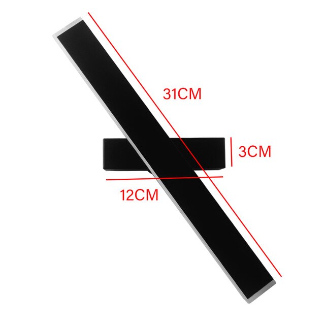 Nordic simple Wooden LED Wall Lamp Modern Adjustable Lighting bar restaurant Living room Porch Wall Lamps Corridor decor