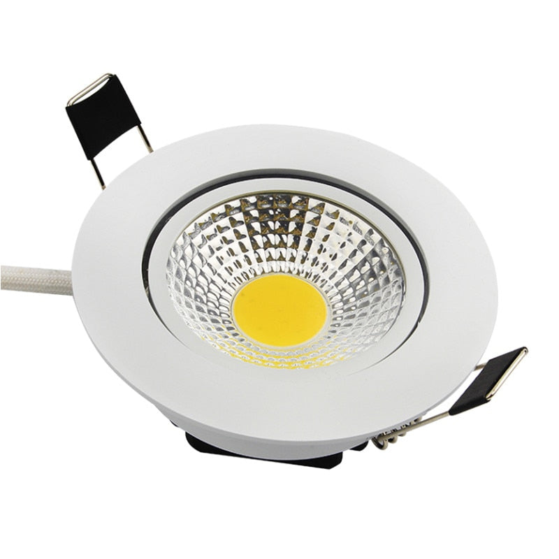 Super Bright Dimmable Led downlight COB Spot Light 5w 7w 9w 12w recessed led spot Lights Bulbs Indoor Lighting