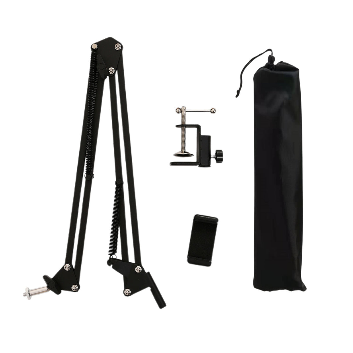 Camera Phone tripod Table Stand Set Overhead Shot Photography Adjustable Arm stand For Phone Camera Ring Light Lamp