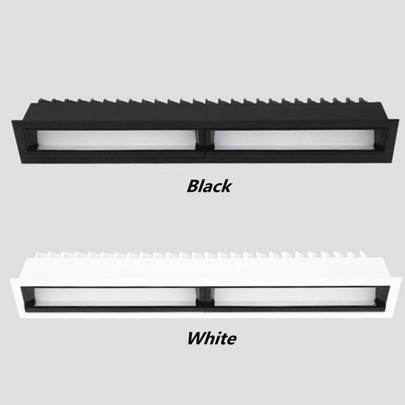 Dimmable LED Ceiling Spot Lights LED Downlights 10W20W30W COB Recessed Square AC85V~265V LED Strip Lights Indoor Lighting