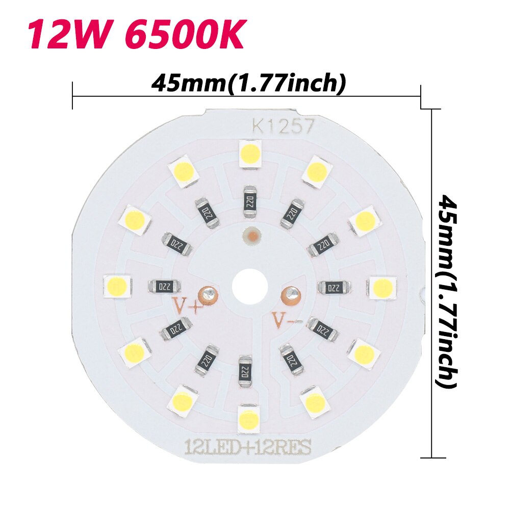 LED Bulb Lamp Full Power 12W 15W SMD3030 Brightness Light Board For led bulb led downlight Coldwhite 6500K