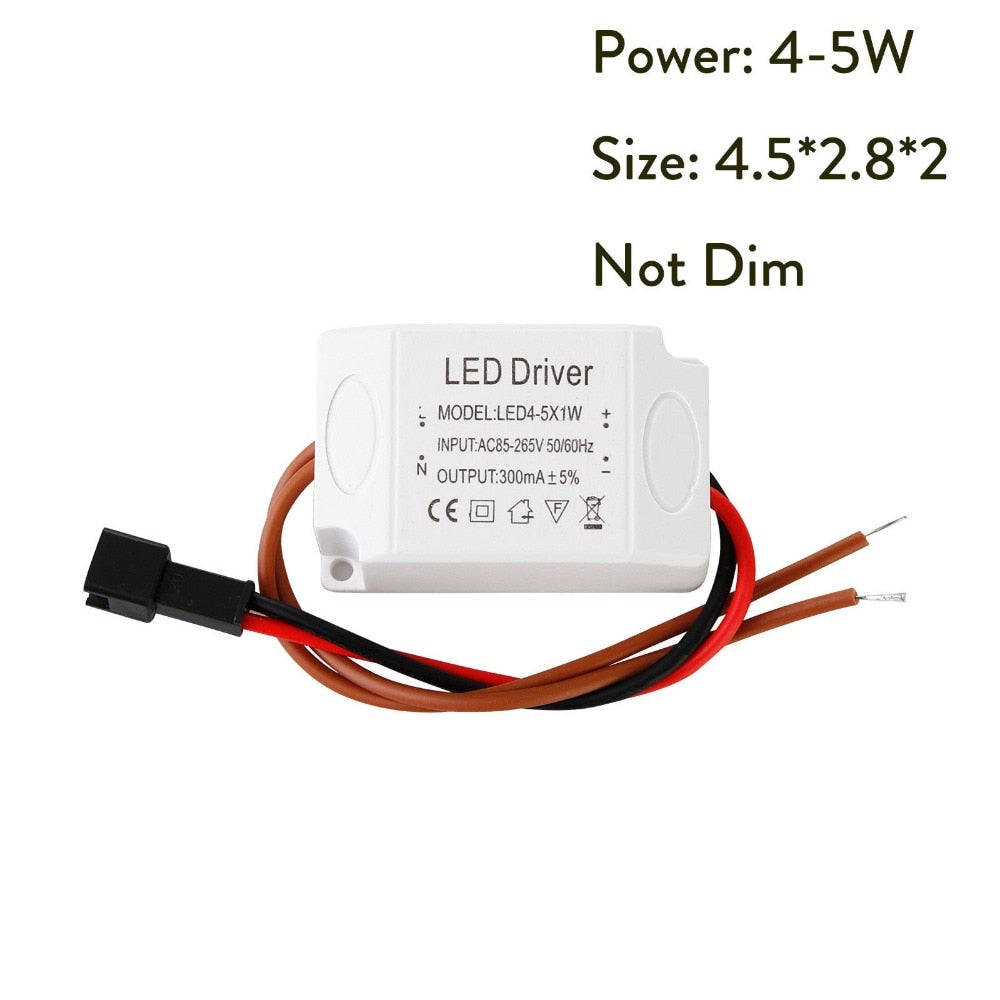 Power Supply Light Transformer LED Constant Driver 85-265V for LED Ceiling Downlight Lighting