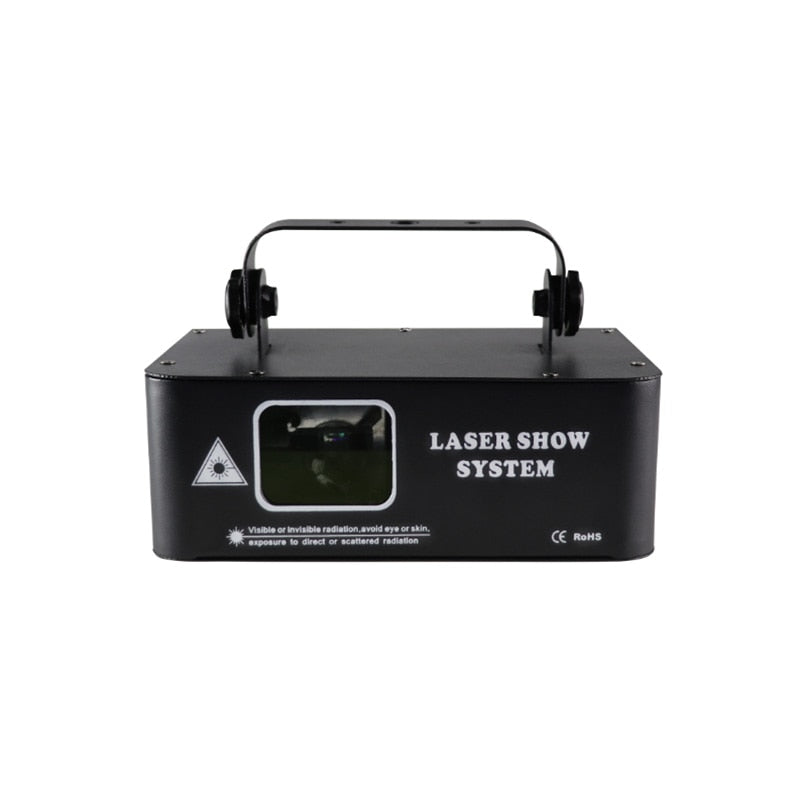 NEW 500mw RGB Laser Beam Line Scanner Projector DJ Disco Stage Lighting Effect Dance Party Wedding Holiday Bar Club DMX Lights