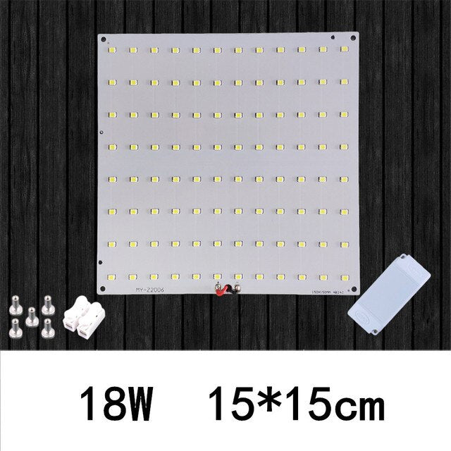 Hot Sale 5W-80W LED Panel Downlight SMD2835 surface mounted LED luminares Aluminum Board Warm White Nature White Lamp AC185-265V