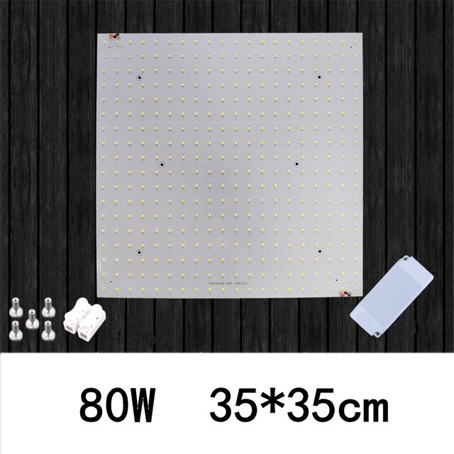 Hot Sale 5W-80W LED Panel Downlight SMD2835 surface mounted LED luminares Aluminum Board Warm White Nature White Lamp AC185-265V