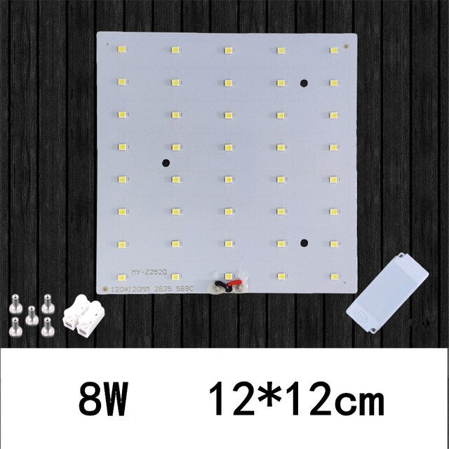 Hot Sale 5W-80W LED Panel Downlight SMD2835 surface mounted LED luminares Aluminum Board Warm White Nature White Lamp AC185-265V