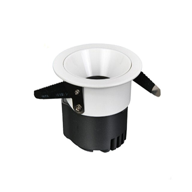 LED Ceiling Spot Light Angle Adjustable Embedded Anti-Glare Downlights 7W 9W 12W 15W 20W 25W 30W For Hotel Pic Background Aisle