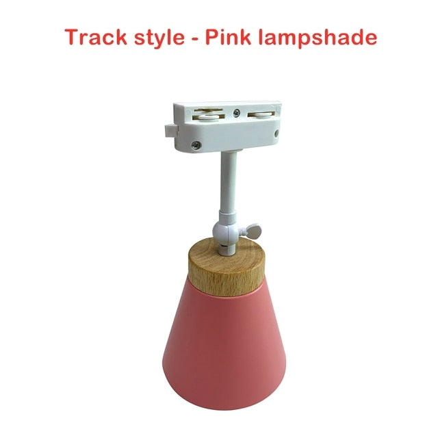 LED Ceiling lights with E27 Rail Spotlights Lamp LED Track Light Tracking Fixture Spot Lighting Spotlight Fixtures for Clothing