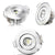 LED Decorative Lights 1.5W DC12V Mini LED Spotlight Downlights Ceiling Lamps Adapter For Home Cabinet Kitchen Showcase Cupboard