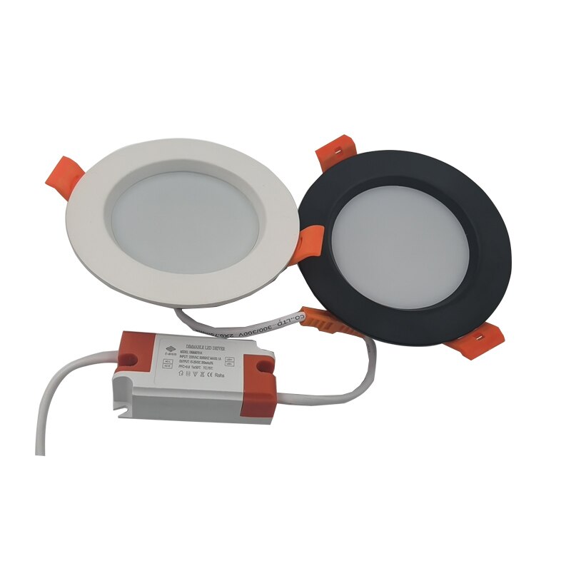 LED Downlight 3W 5W 7W 9W 12W 15W Thick Aluminum Recessed Dimmable Spot Lighting 220V 110VBedroom Kitchen Indoor Down Lamp