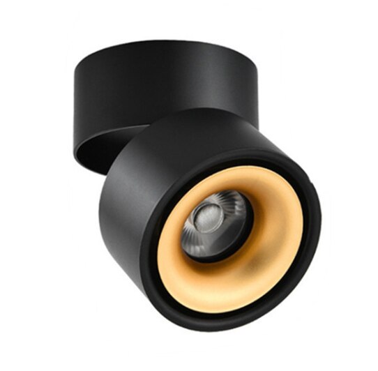 LED Downlights Surface Mounted COB Ceiling Lamps Dimmable 10W 12W 15W 18W Foldable 360° Rotatable Background Track Spot Light