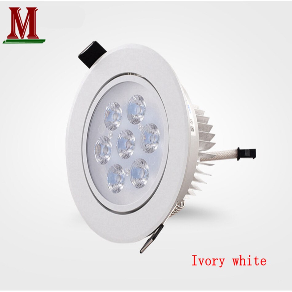 LED SCR Dimming Ceiling Light 3w5w7w9w12w15w18w21w24w High Power Downlight AC85-265v