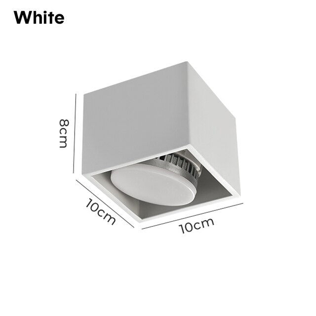 LED Surface Mount Downlight Not Dimmable Replaceable LED Lamp 36W 27W 24W 12W 7W LED Spot Light For Living room Bedroom Corridor
