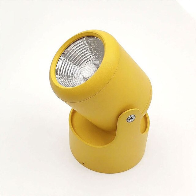 LED Surface Mounted Downlights COB Dimmable Macaron LED Spotlight AC85-265V LED Ceiling Lamp for Bedroom Livingroom Lobby Foyer