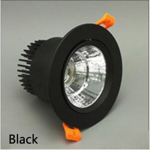 Led Downlight 220v 110v Ceiling Light 3W 5W 7W 9W 12W 15W Recessed Down light Round Led Panel Light Spotlight Indoor Lighting