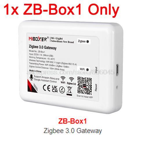 MiBoxer Zigbee 3.0 6W FUT068Z 12W FUT066Z RGB+CCT LED Downlight AC110 220V Ceiling Light Zigbee 3.0 Remote/APP/Voice Control