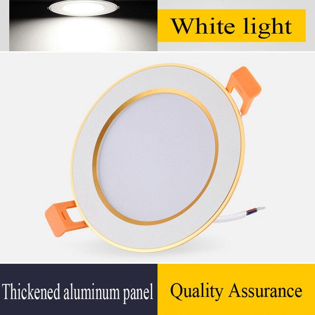 NEARCAM LED Monochrome White Aluminum Embedded 2.5/4 Inch Downlight Living Room Smart Ceiling Light Commercial Downlight