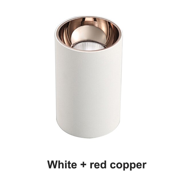 New Arrival Surface Mounted LED Downlight COB 7W 12W 15W 18W AC110V 220V Ceiling Downlight Anti Glare Illumination