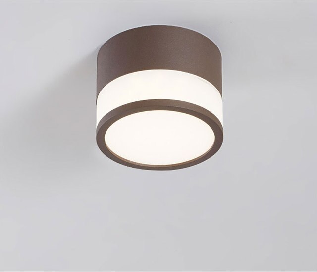 QIUBOSS Macaron LED Surface Downlights 220V for Kitchen Island Dimmable LED Ceiling Light 12W Nordi Modern Lamps Indoor Lighting