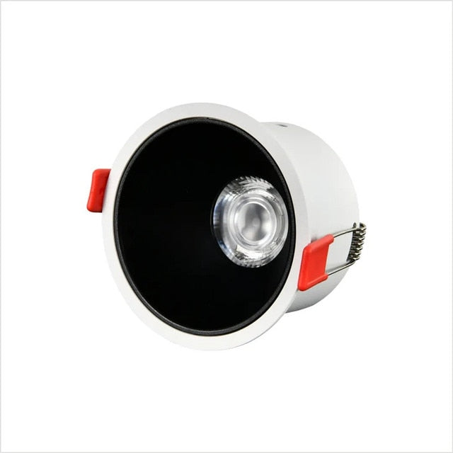 Recessed LED Spotlight COB 24W 30W 110V 220V Dimmable LED Downlight Beam Angle 36° LED Ceiling Lamps White For Indoor Lighting